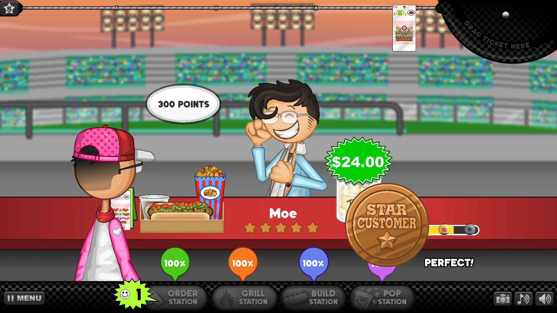 Imagen Moe Perfect Hot Dog1.png Wiki Flipline Studios Español