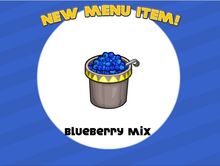 Blueberry mix unlocked