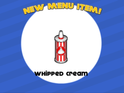 Whipped Cream