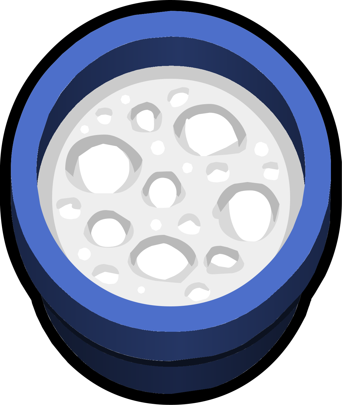 Blue Cheese Dip Transparent