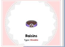 Raisins