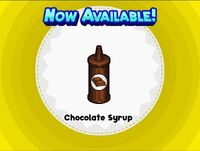 Unlocking chocolate syrup