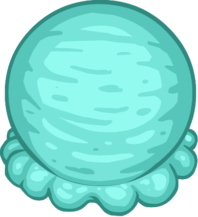 Blue Moon Ice Cream Transparent
