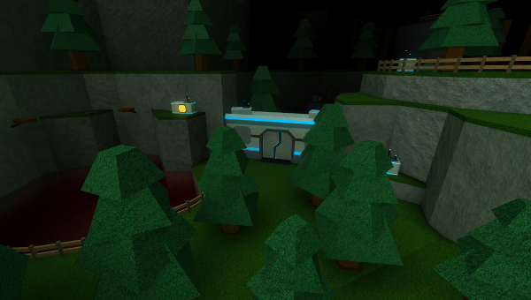 Dark Sci Forest Flood Escape 2 Wiki Fandom Powered By Wikia - secret place in flood escape 2 roblox