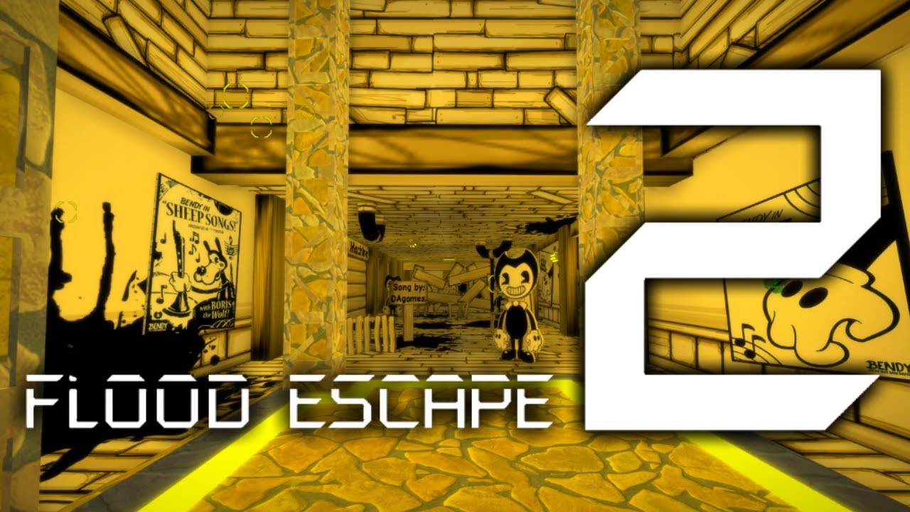 Bendy And The Ink Machine Flood Escape 2 Wiki Fandom - roblox song ids bendy and the ink machine