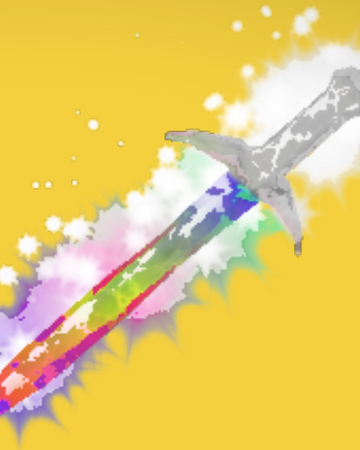 Rainbow Sword Flood Escape 2 Wiki Fandom - black hole sword roblox gear code