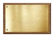 Depositphotos 41306515-stock-photo-golden-plate-or-nameboard-in