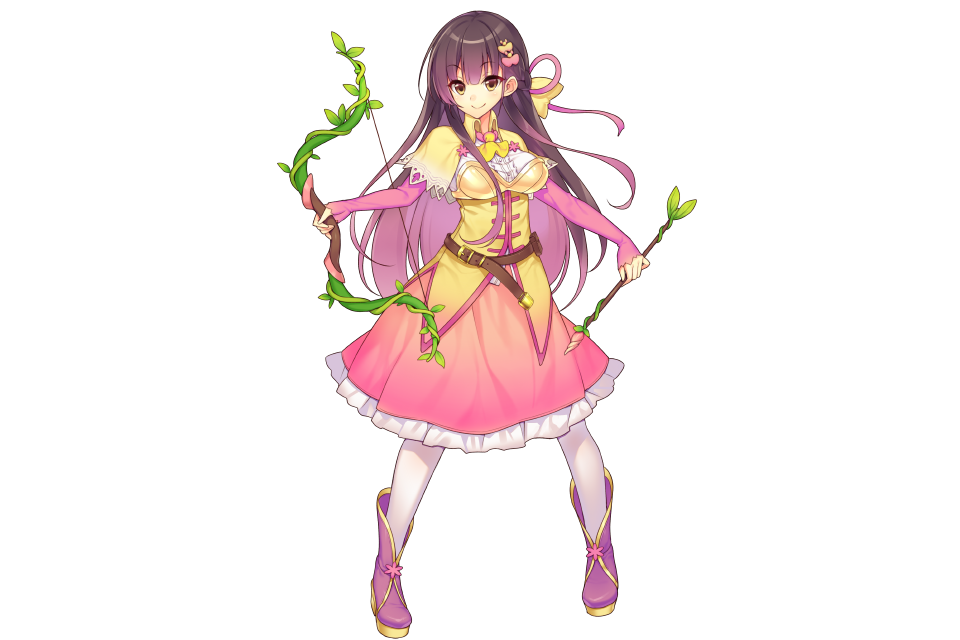 Ionocidium Flower Knight Girl Wikia Fandom Powered By Wikia 