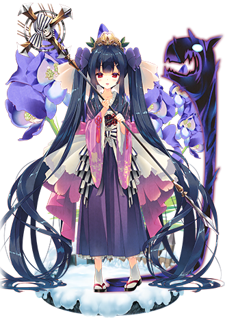 Monkshood Heavenly Flower S Young Lady Flower Knight Girl Wikia Fandom