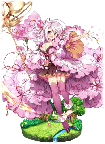 Silene Coeli Rosa Flower Knight Girl Wikia Fandom