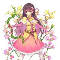 Ionocidium Flower Knight Girl Wikia Fandom