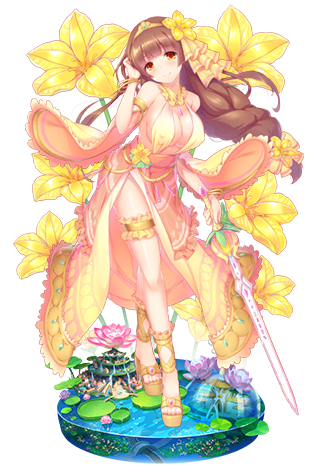 Water Fringe Flower Knight Girl Wikia Fandom