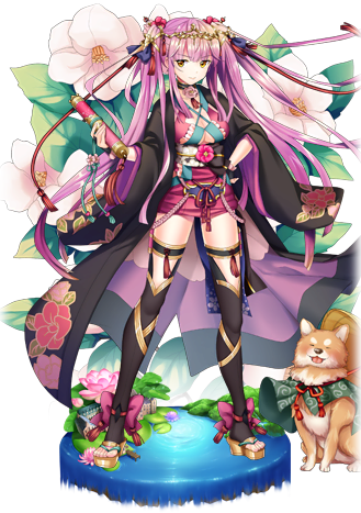 Camellia Wabisuke Flower Knight Girl Wikia Fandom