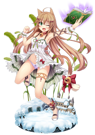 Green Bristlegrass Flower Knight Girl Wikia Fandom