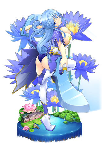 Blue Lotus Flower Knight Girl Wikia Fandom