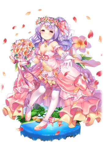 Plumeria June Bride Flower Knight Girl Wikia Fandom