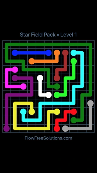 Star Field Pack Levels 1 30 Flow Free Wiki Fandom