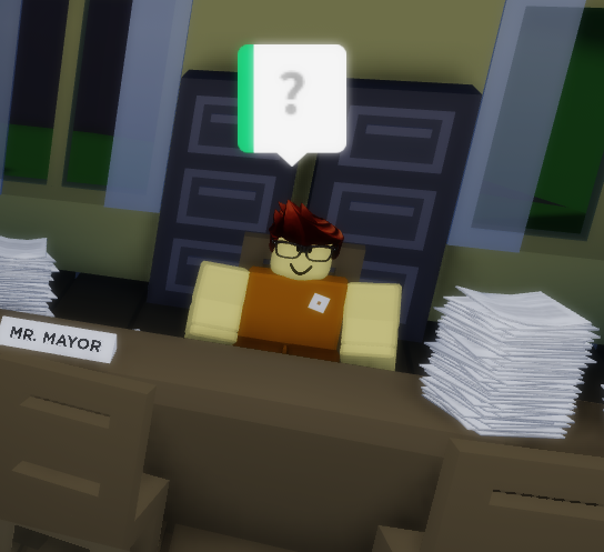 Quests In Flunkville Flunkville Roblox Wiki Fandom - town mayor roblox images