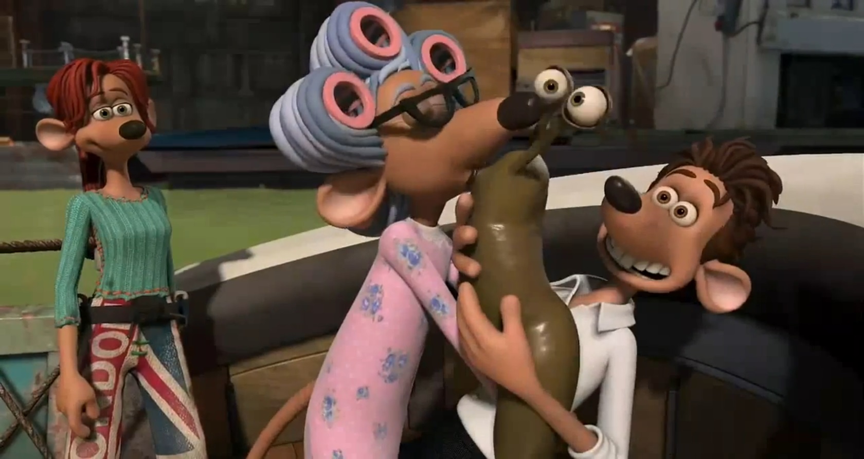 image flushed away slug kissing rita s grandmother jpg flushed