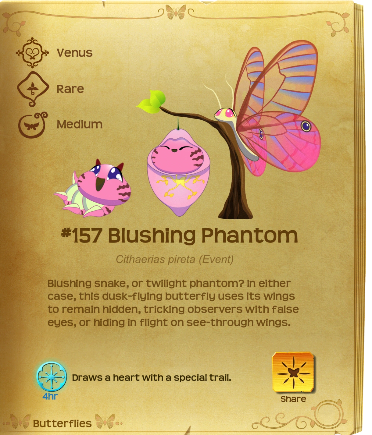 Image Blushing Phantom§Flutterpedia.png Flutter Butterfly Sanctuary Wiki FANDOM powered by
