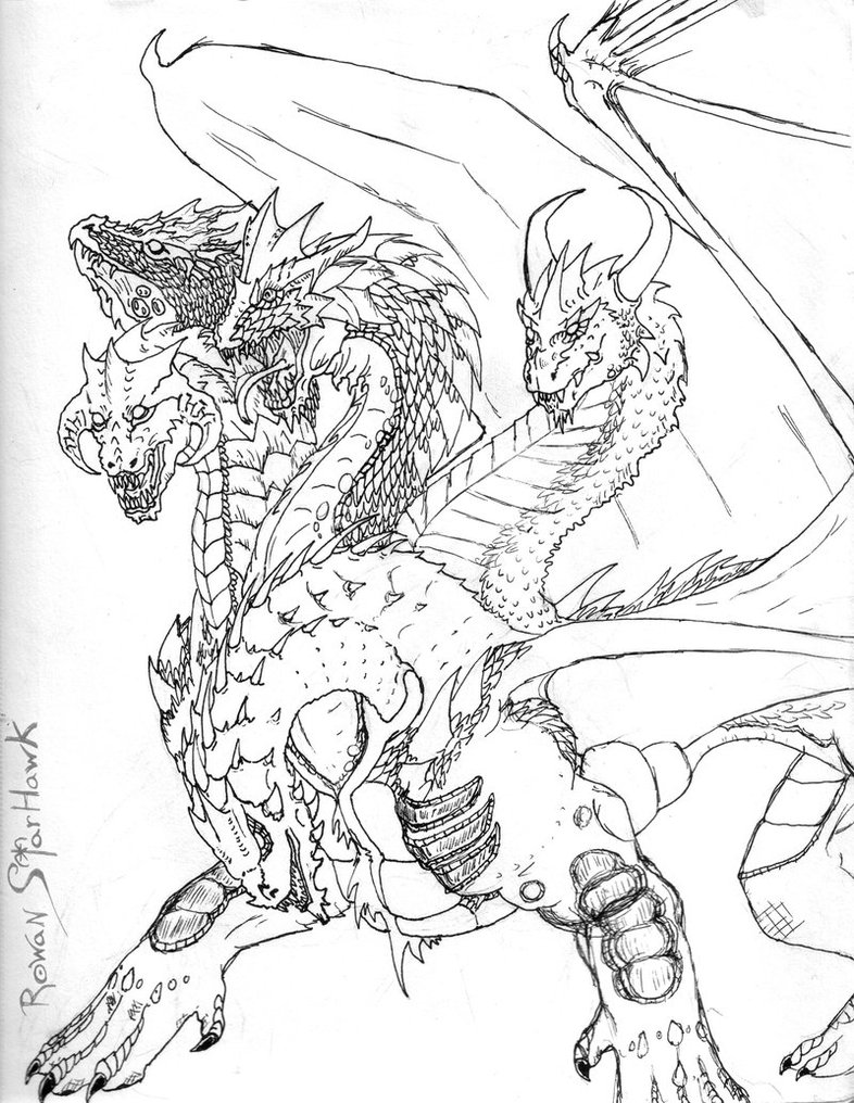 Image 5 headed hydra by RowanStarHawkjpg Fly Like a