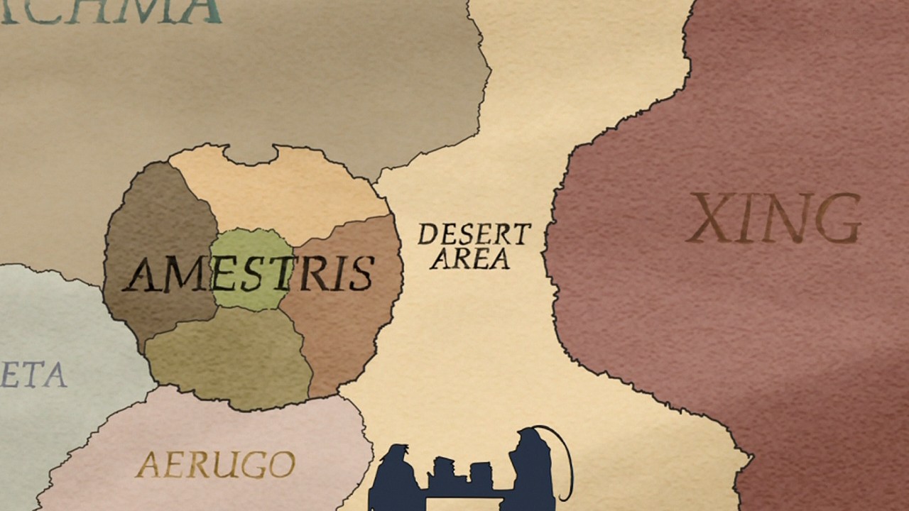 Amestris Map