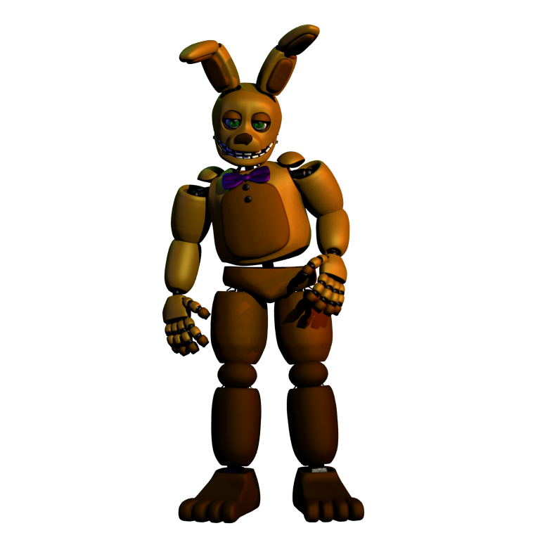 Fnaf 1 npc. Спрингбони в полный рост. АНИМАТРОНИКИ спринт Бонни. АНИМАТРОНИК спринг Бонни. АНИМАТРОНИК спрингбони.