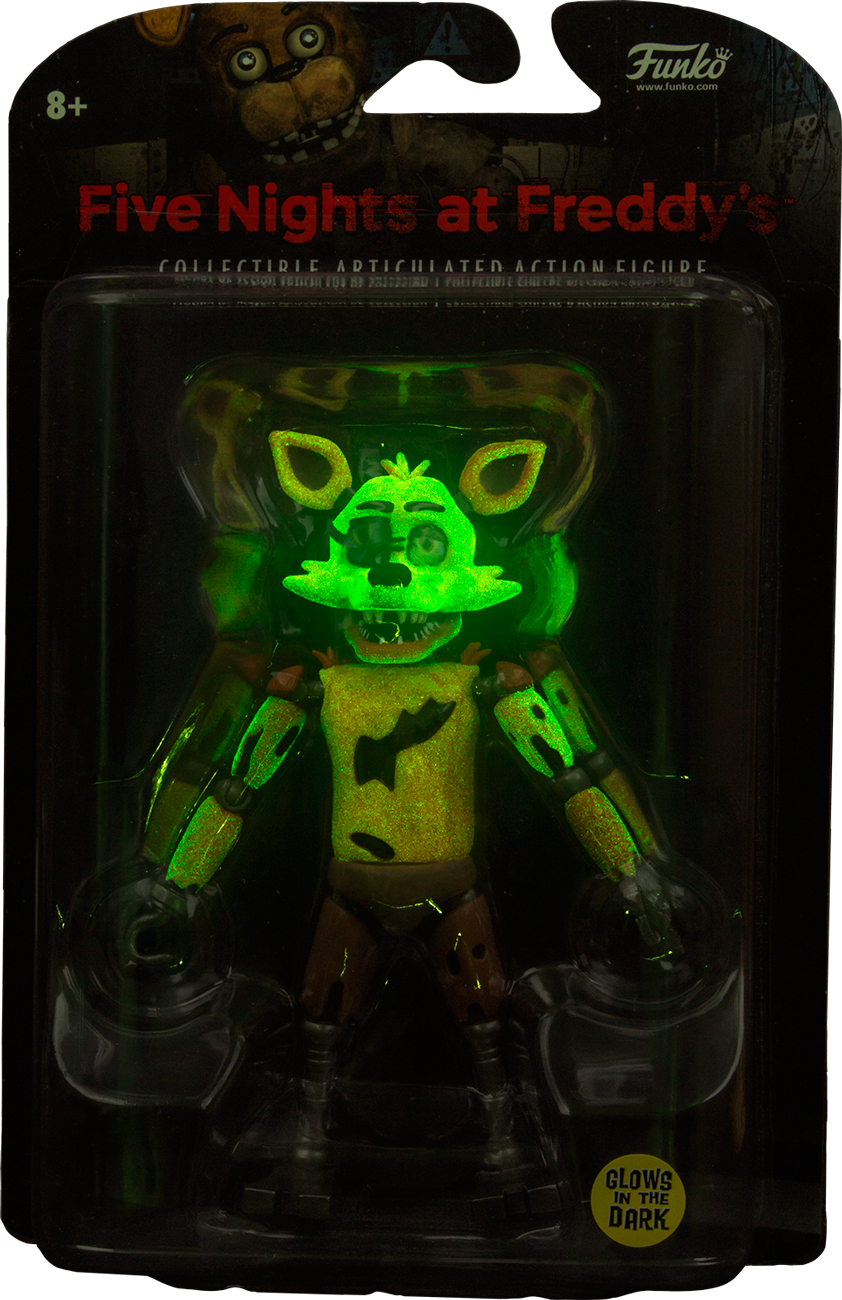 Image - Five-nights-at-freddys-glow-in-the-dark-foxy-action-figure-glowing.png | FNaF Merch Wiki