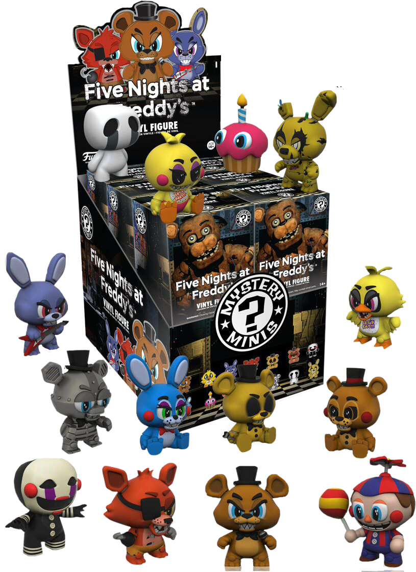 fnaf mystery mini plushies