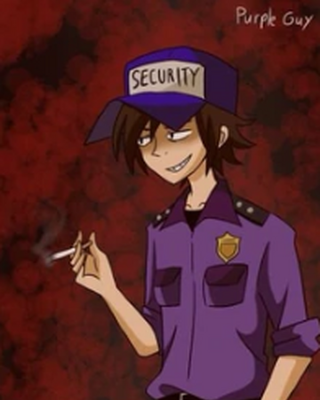 William Afton Purple Guy Fnaf Pole Bear Wiki Fandom