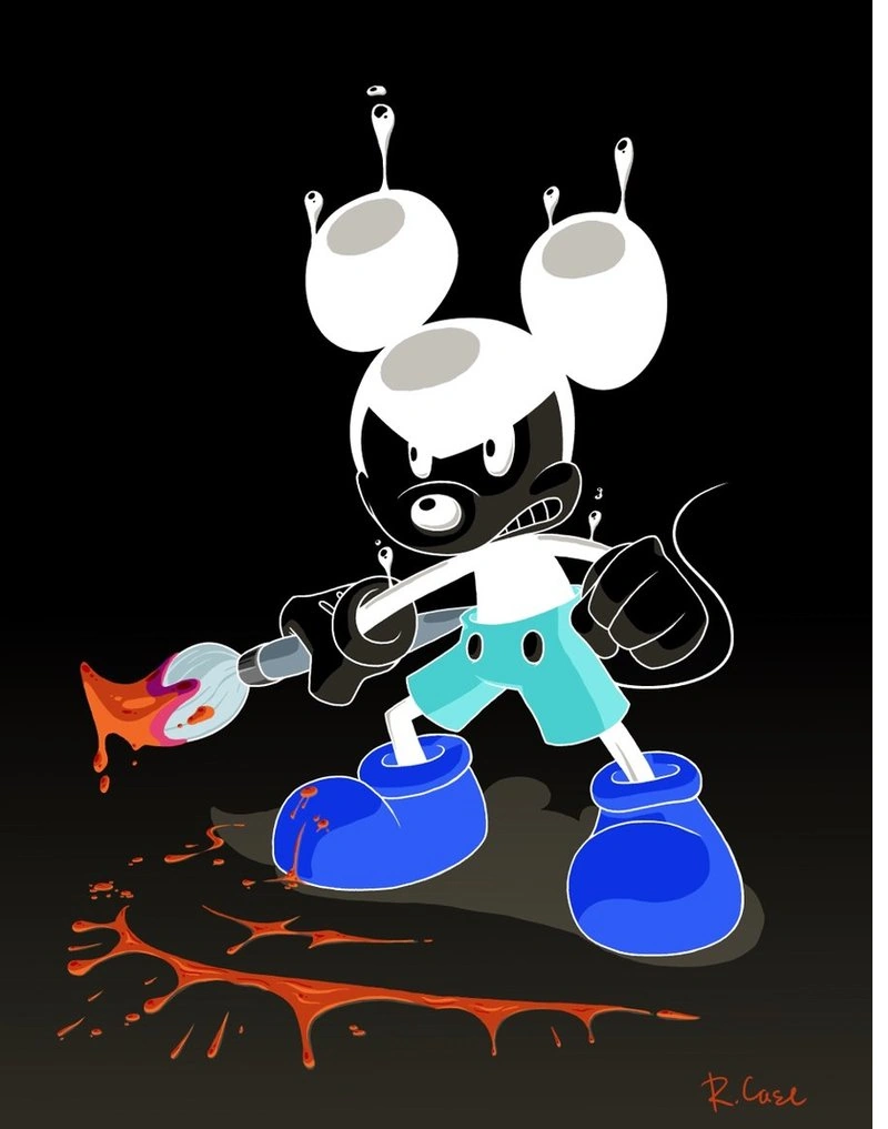 Image The Epic Photo Negative Mickey.png Five Nights At Freddys