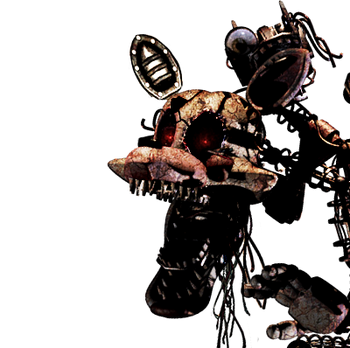 Withered Funtime Foxy | Five Nights At Freddys Roleplay Wiki | FANDOM
