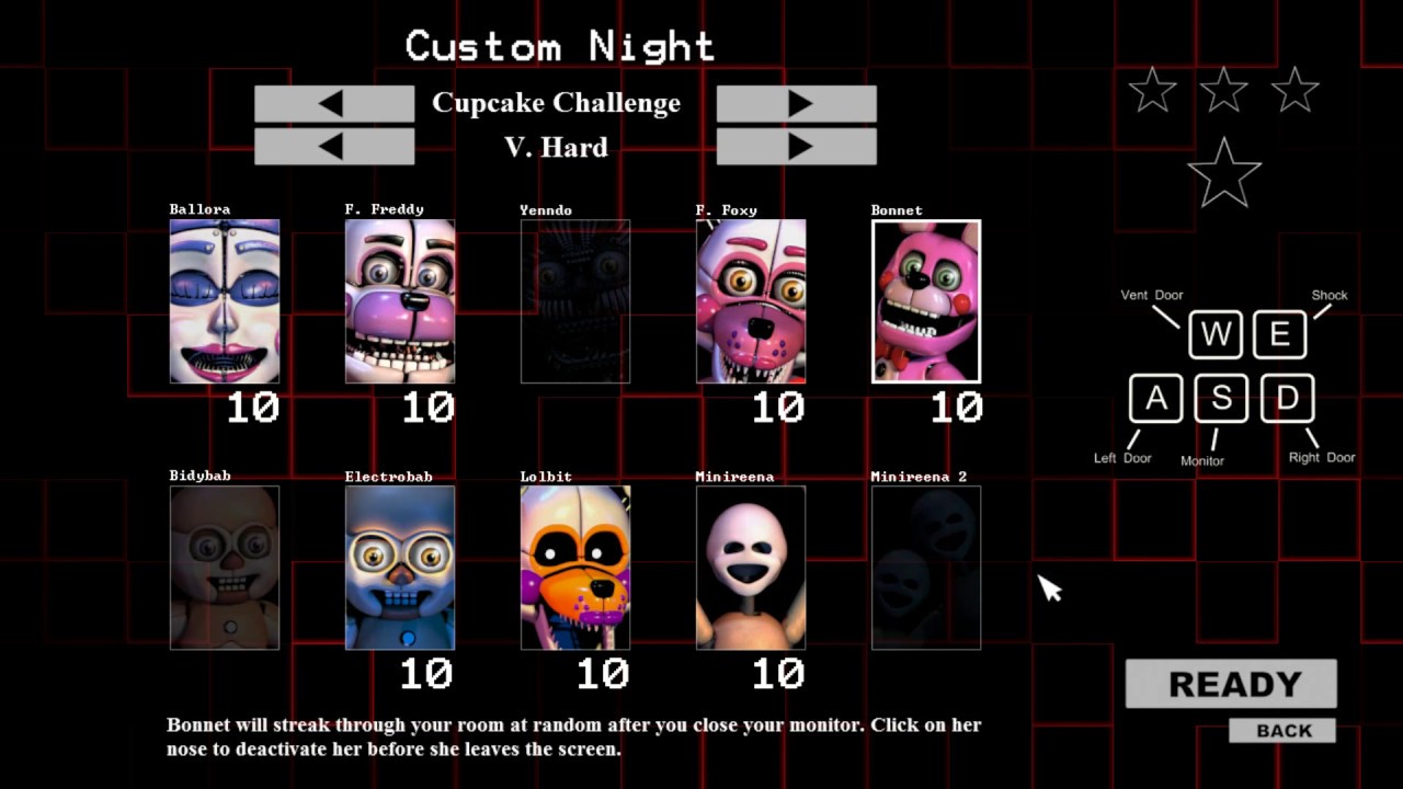 Custom Night Fnaf Sister Location Wikia Fandom - sister location roblox games