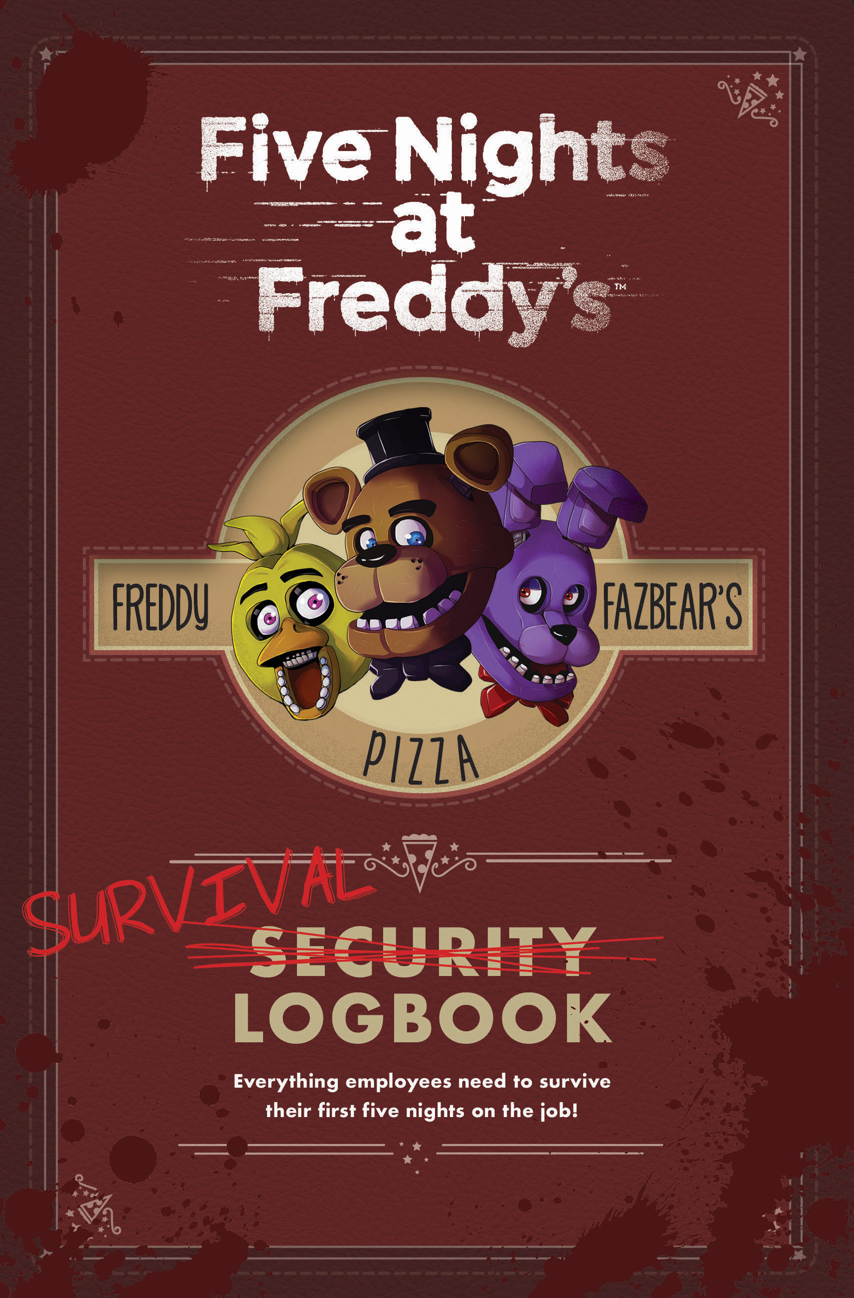 Five Night at Freddy's Survival Logbook FNaF The Novel