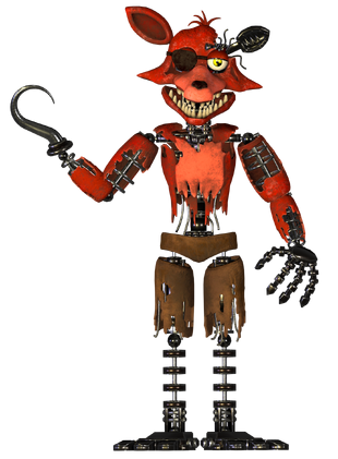 Withered Foxy | FNaF: The Novel Wiki | Fandom