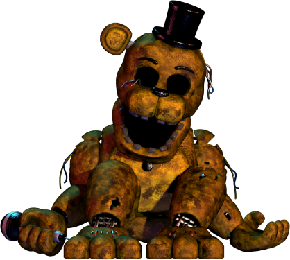 Golden Freddy X Child Reader