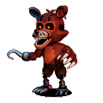 Adventure Nightmare Foxy Fnaf World Wikia Fandom - adventure nightmare foxy roblox