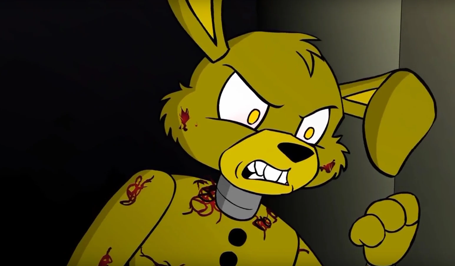 Фредди и спрингтрап. Фнаф фантом спрингтрап. Five nights at freddy's спрингтрап. Спринг трап фнаф. Спринг трап фнаф 9.