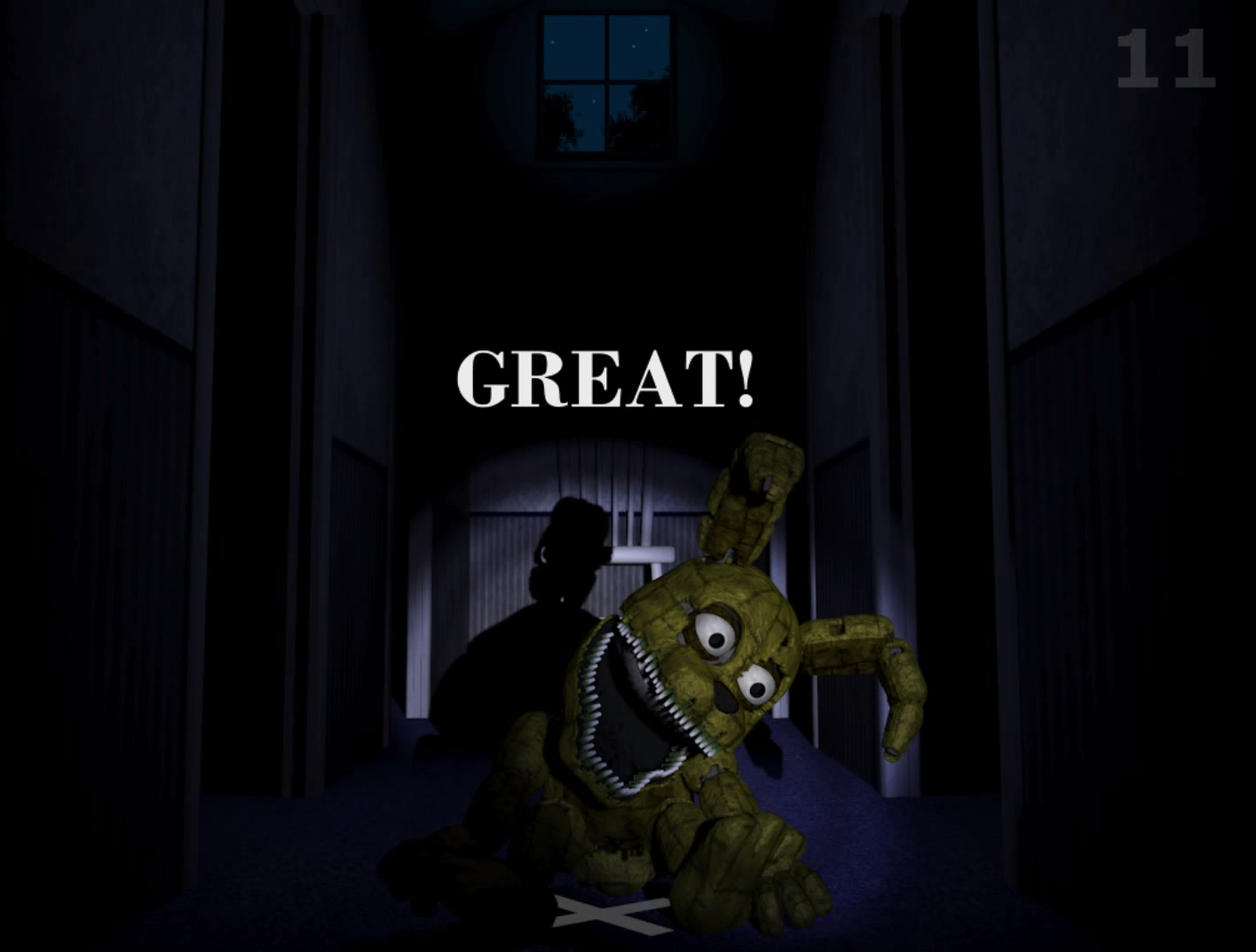 image fnaf 4 plushtrap win screen png fnafapedia wikia fandom