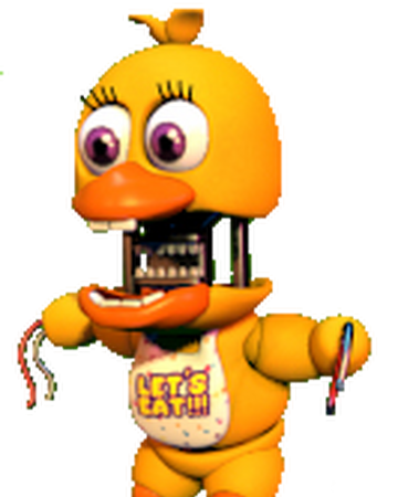 Fnaf World Withered Chica Png