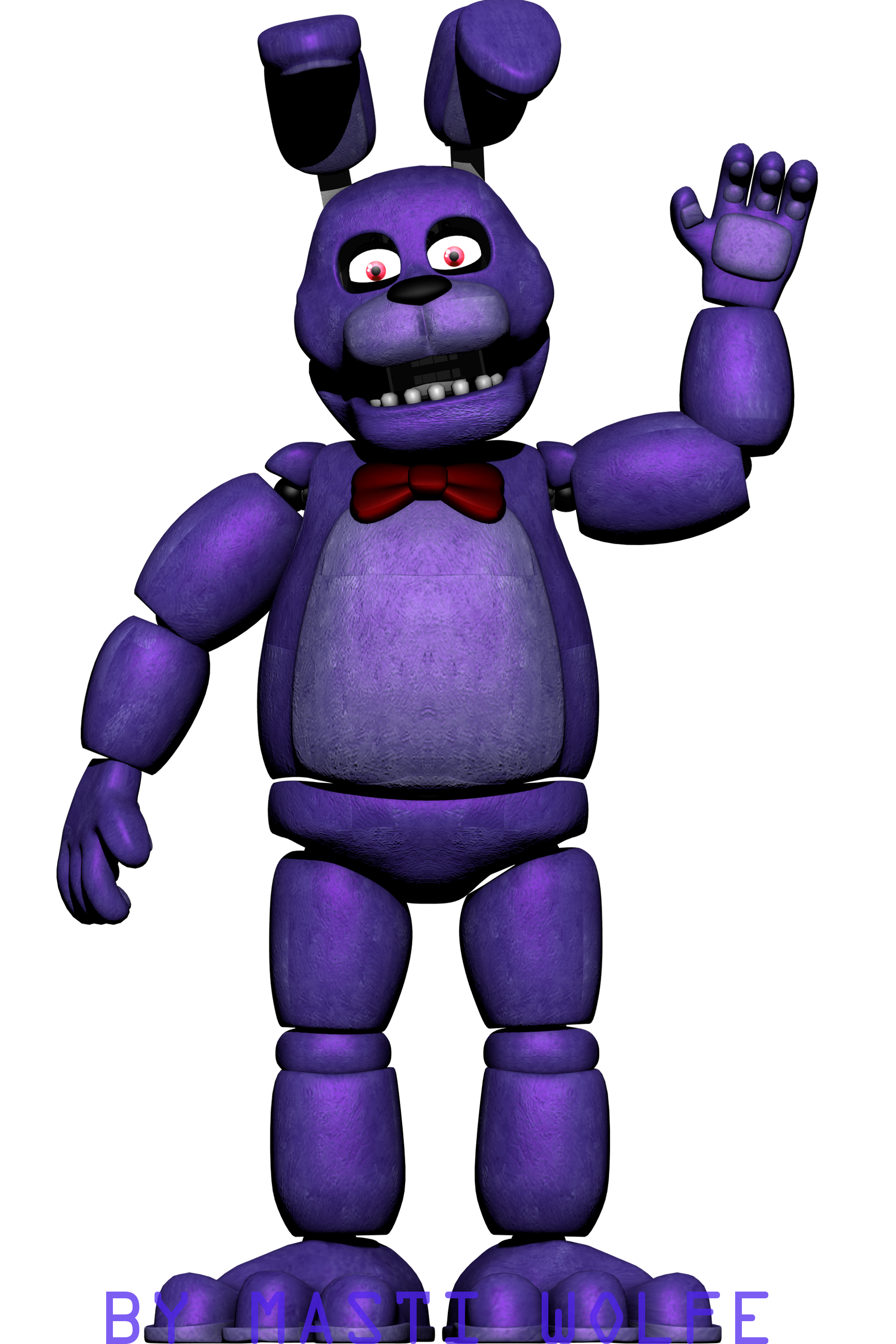 Image Fnaf 1 Bonnie Model Front Vision By Mastiwolfe Db3e4zu Png