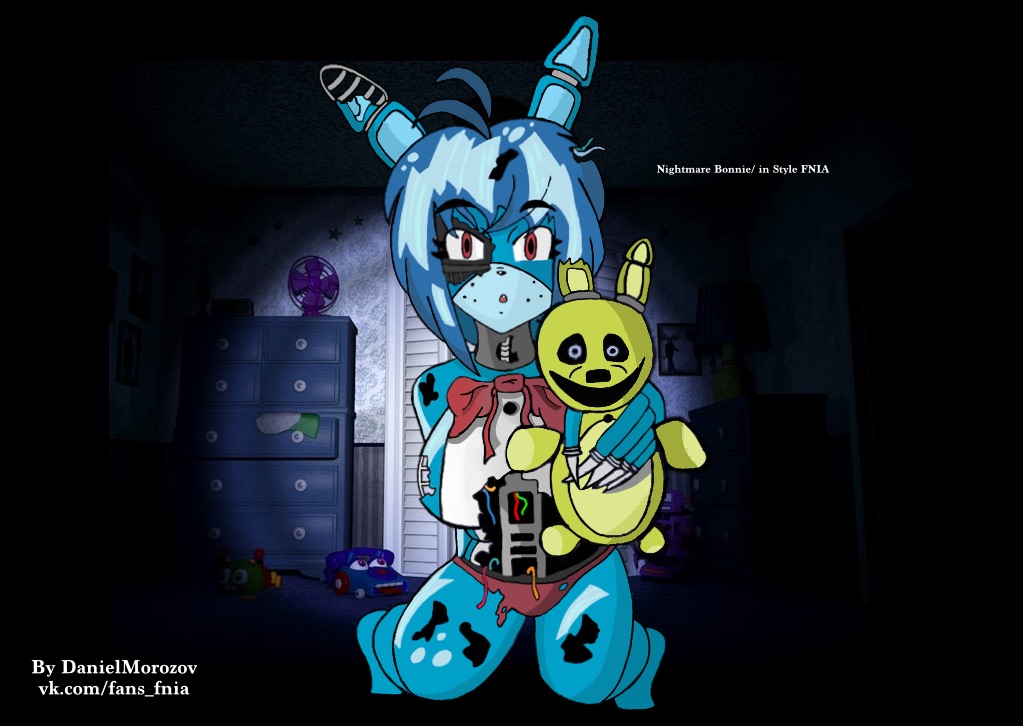 bonnie plays five nights at anime