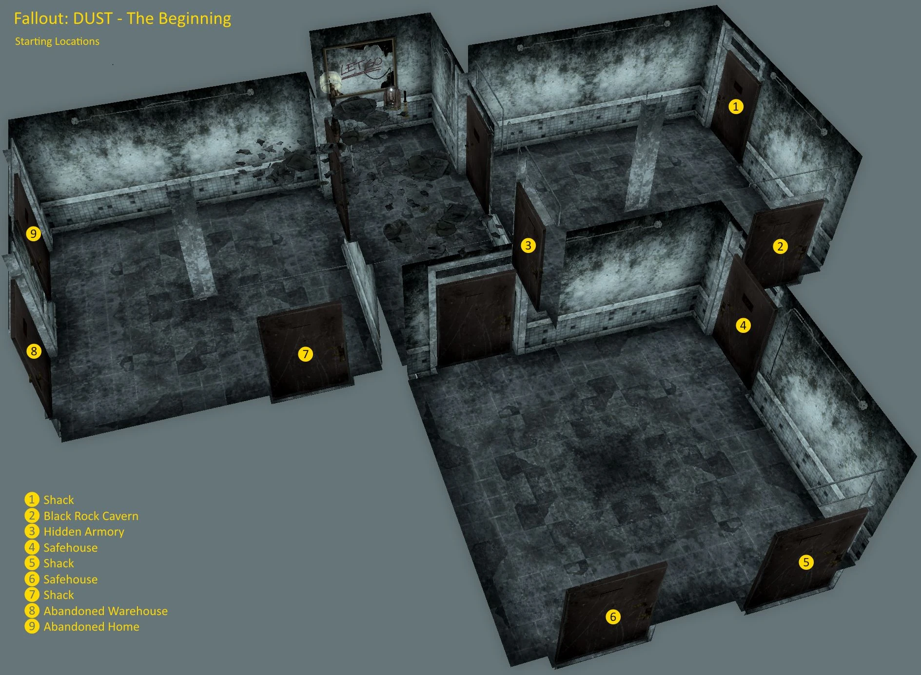 Starting Locations Fallout Dust Wikia Fandom