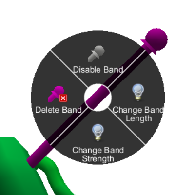 Band Wheel Menu