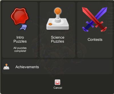 Main menu 1