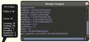 Print segment details recipe output
