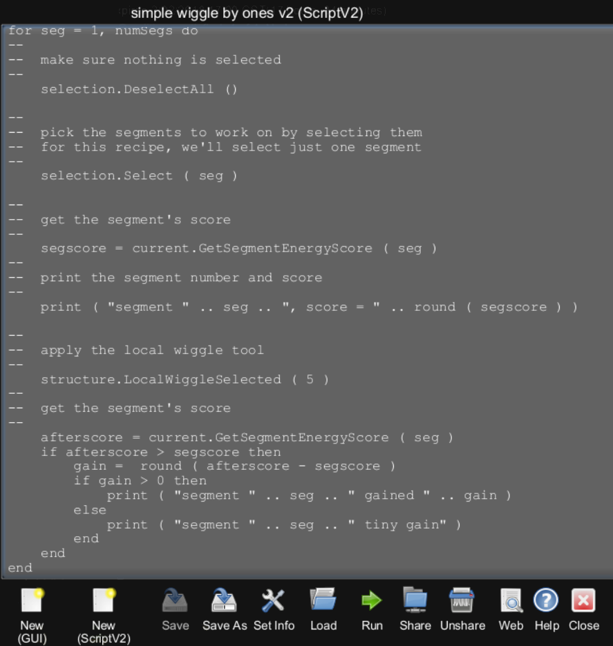 Lua Scripting Tutorial Intermediate Foldit Wiki Fandom