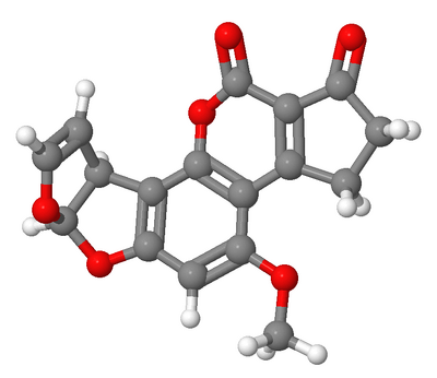 Aflatoxin B1 JMol