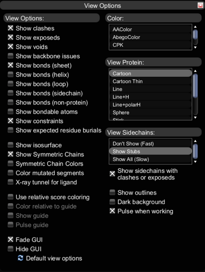 ViewOptions.advanced.defaults
