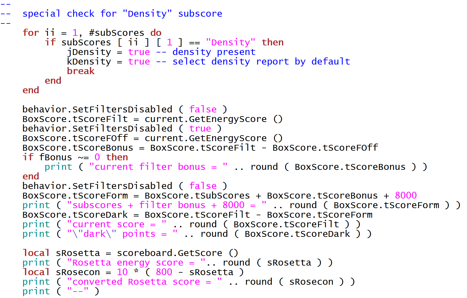 Lua Scripting Tutorial Advanced Foldit Wiki Fandom - roblox lua print table